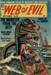 Web of Evil #20 (1954) Comic Books Web of Evil Prices