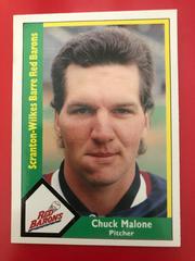 Chuck Malone #4 Baseball Cards 1990 CMC Scranton Red Barons Prices