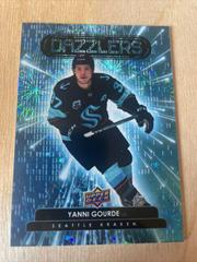 Yanni Gourde [Blue] Hockey Cards 2022 Upper Deck Dazzlers Prices