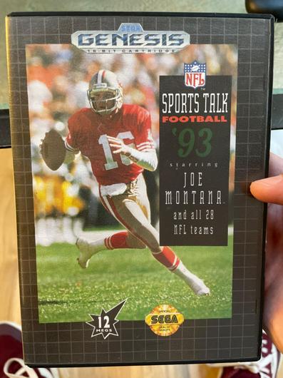 Sports Talk Football '93 Starring Joe Montana photo