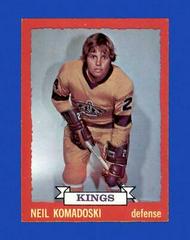 Neil Komadoski #16 Hockey Cards 1973 O-Pee-Chee Prices