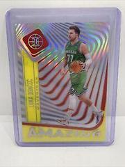 Luka Doncic [Asia Red Yellow] #3 Basketball Cards 2020 Panini Illusions Amazing Prices