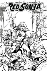 Red Sonja [Ruiz Sketch] Comic Books Red Sonja Prices