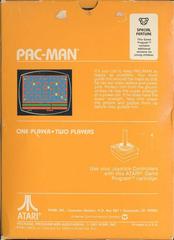 Back Cover | Pac-Man Atari 2600