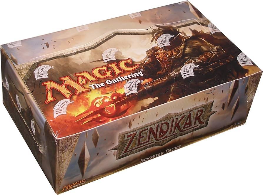 Booster Box Magic Zendikar