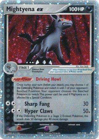 Mightyena EX 101 Prices Pokemon Holon Phantoms Pokemon Cards