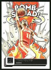 Trae Young #11 Basketball Cards 2022 Panini Donruss Bomb Squad Prices