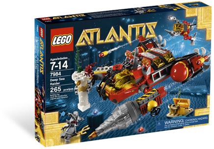 Deep Sea Raider #7984 LEGO Atlantis