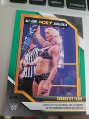 Charlotte Flair [Green] Wrestling Cards 2022 Panini NXT WWE All Time Highlights Prices