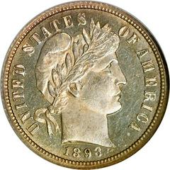 1893 O Coins Barber Dime Prices