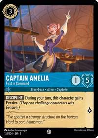 Captain Amelia - First in Command #138 Lorcana Into the Inklands