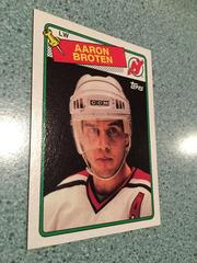 Aaron Broten Hockey Cards 1988 Topps Prices