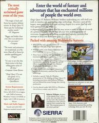 Back Cover | King's Quest VI PC Games