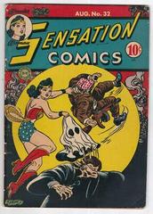Sensation Comics #32 (1944) Comic Books Sensation Comics Prices