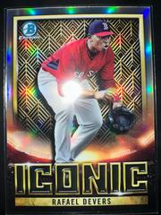 Rafael Devers #BI-10 Baseball Cards 2023 Bowman Chrome Iconic Prices