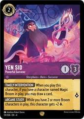 Yen Sid - Powerful Sorcerer #59 Lorcana Ursula's Return Prices