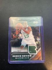 Delonte West Basketball Cards 2005 Upper Deck Rookie Review Materials Prices