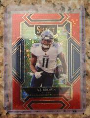 A. J. Brown [Red Disco] #233 Football Cards 2021 Panini Select Prices