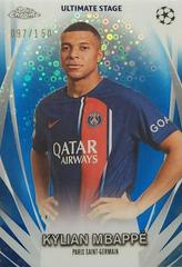 Kylian Mbappe [Blue] #USC-39 Soccer Cards 2023 Topps UEFA Club Ultimate Stage Prices