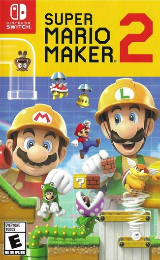 Super Mario Maker 2 Cover Art