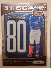 Pete Crow-Armstrong #SC5 Baseball Cards 2023 Panini Prizm 20-80 Scale Prices