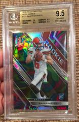 Baker Mayfield [Neon Marble] #121 Football Cards 2018 Panini Spectra Prices