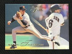 Robby Thompson #147 Baseball Cards 1993 Flair Prices