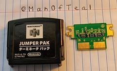 Jumper Pak Circuit Board  | Jumper Pak Nintendo 64