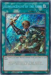Reinforcements of the Army [Secret Rare] YuGiOh Speed Duel: Battle City Box Prices
