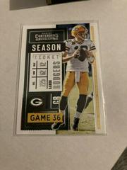 Aaron Rodgers #1 Football Cards 2020 Panini Contenders Prices