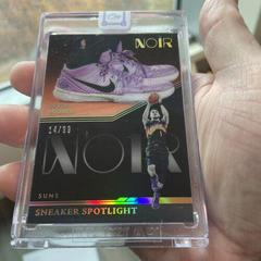 Devin Booker #3 Basketball Cards 2021 Panini One and One Noir Sneaker Spotlight Prices