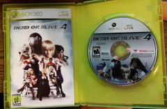 Disk And Manual | Dead or Alive 4 Xbox 360