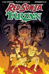 Red Sonja / Tarzan [Geovani] #2 (2018) Comic Books Red Sonja / Tarzan Prices
