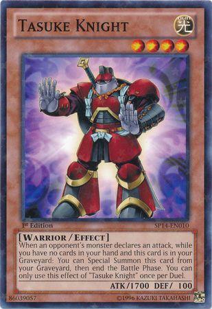 Tasuke Knight [Starfoil] SP14-EN010 YuGiOh Star Pack 2014