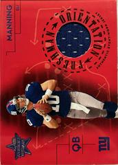 Eli Manning Football Cards 2004 Leaf Rookies & Stars Freshman Orientation Jerseys Prices