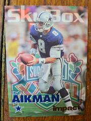 Troy Aikman [Colors] Football Cards 1993 Skybox Impact Prices