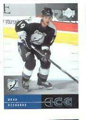 Brad Richards #77 Hockey Cards 2000 Upper Deck Ice Prices