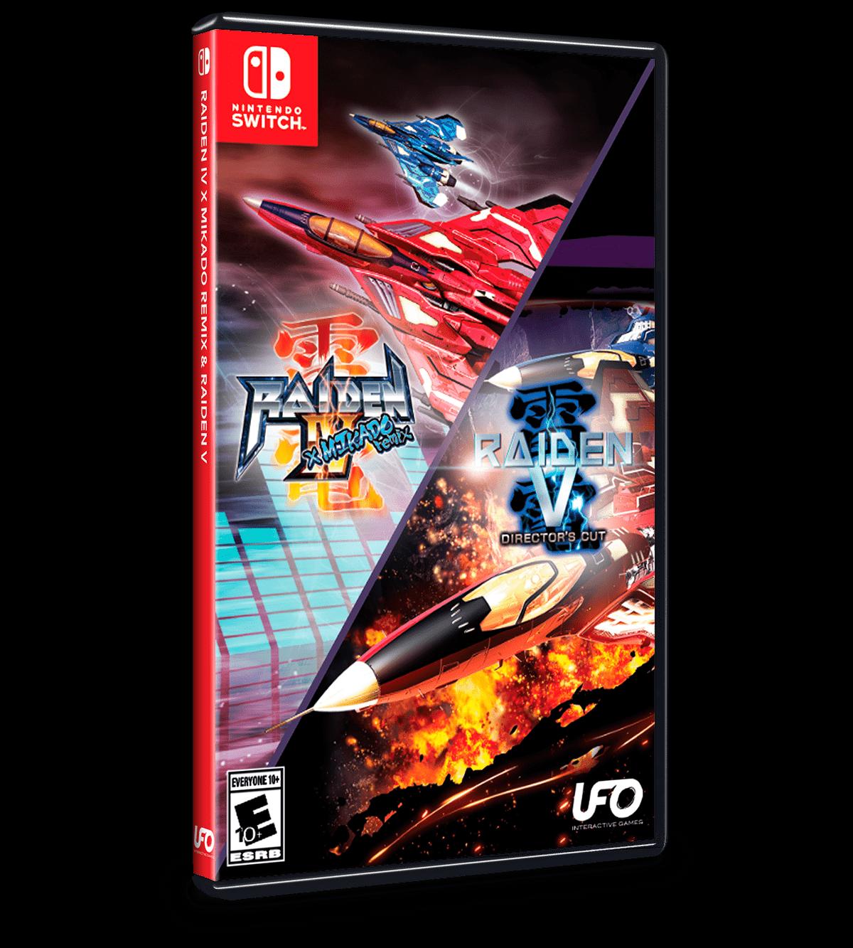 Raiden IV x MIKADO remix & Raiden V: Director's Cut Dual Pack Nintendo Switch