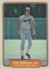 Cal Ripken Jr. Baseball Cards 1982 Fleer Prices