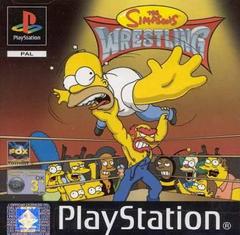 Front Cover  | The Simpsons Wrestling PAL Playstation