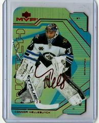Connor Hellebuyck [Green] Hockey Cards 2021 Upper Deck MVP Colors and Contours Prices