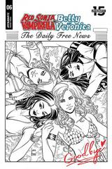Red Sonja And Vampirella Meet Betty And Veronica [Braga Sketch] #6 (2019) Comic Books Red Sonja and Vampirella Meet Betty and Veronica Prices