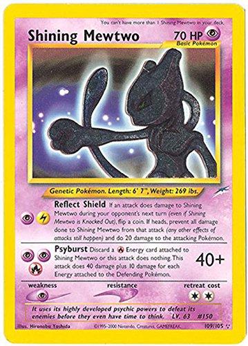 Shining Mewtwo #109 Pokemon Neo Destiny