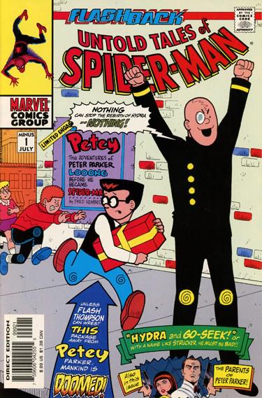 Untold Tales of Spider-Man [Hembeck] #-1 (1997) Comic Books Untold Tales of Spider-Man