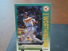 Craig Worthington #31 Baseball Cards 1992 Fleer Prices