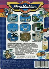 Micro Machines - Back | Micro Machines NES