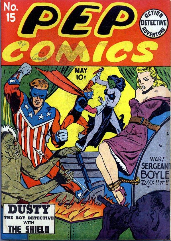 Pep Comics #15 (1941) Comic Books PEP Comics