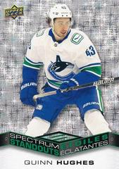 Quinn Hughes #C-11 Hockey Cards 2022 Upper Deck Tim Hortons Spectrum Standouts Prices