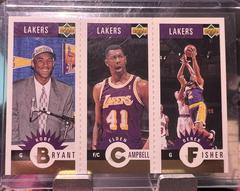 Bryant, Campbell, Fisher #L1 Basketball Cards 1997 Collector's Choice Prices