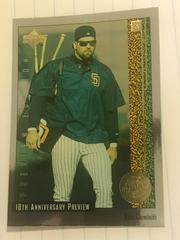 Ken Caminiti Baseball Cards 1998 Upper Deck 10th Anniversary Preview Prices